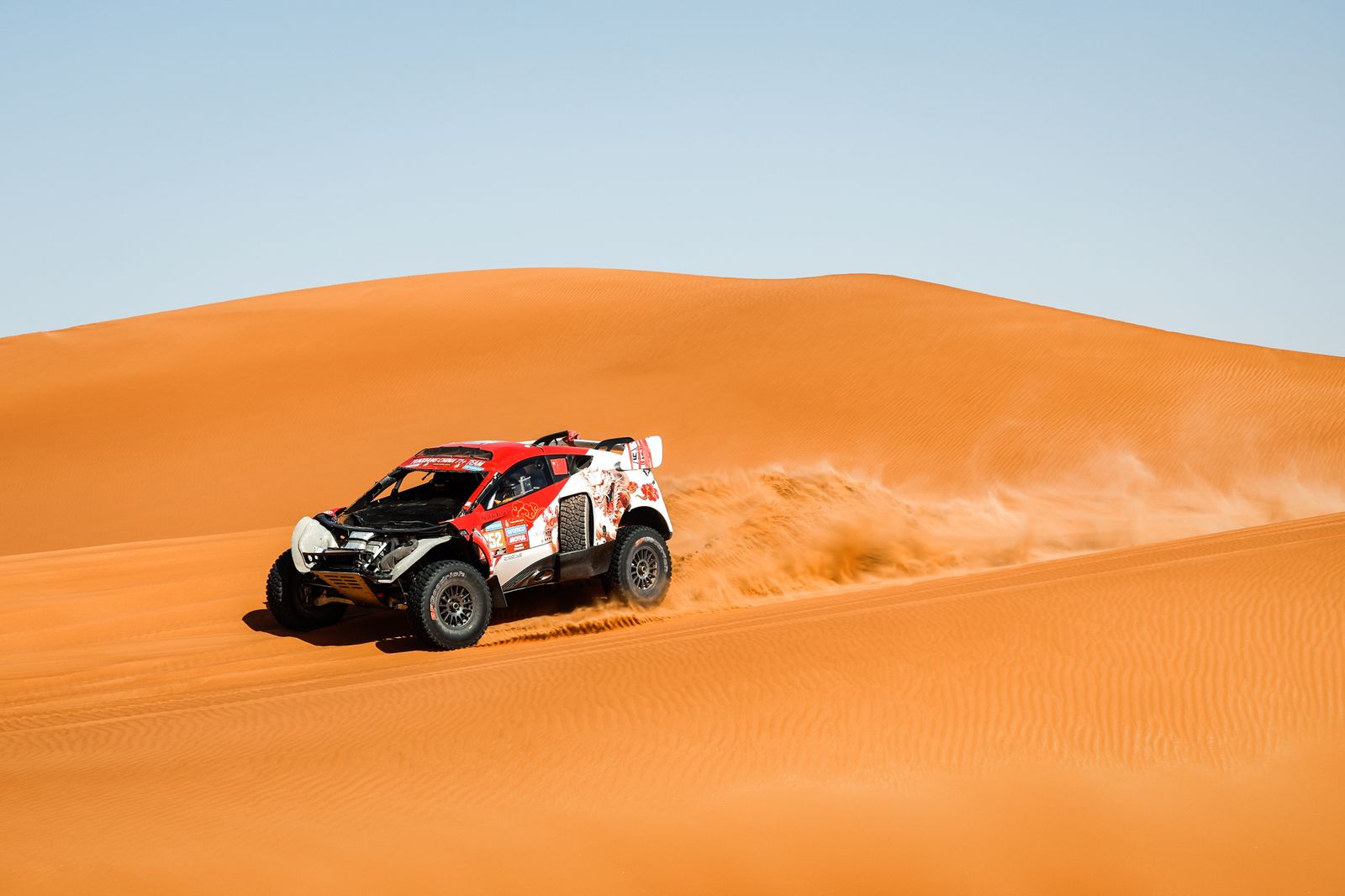 Las espectaculares imágenes del Dakar por las dunas