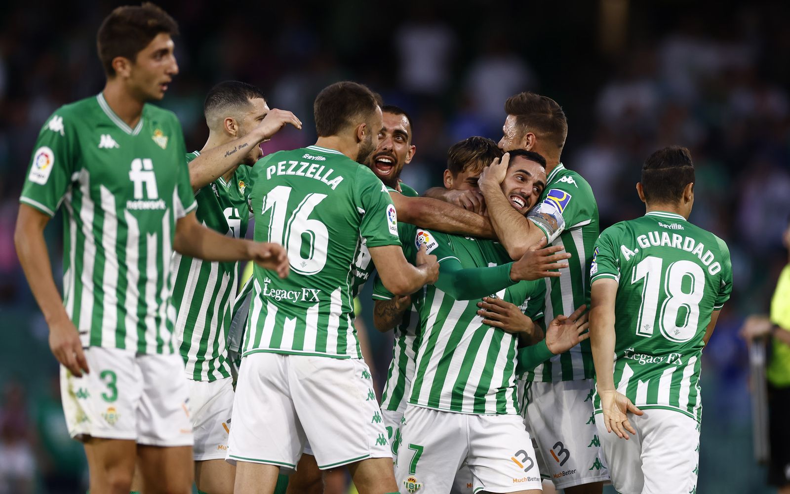 Las imágenes del Betis-Granada
