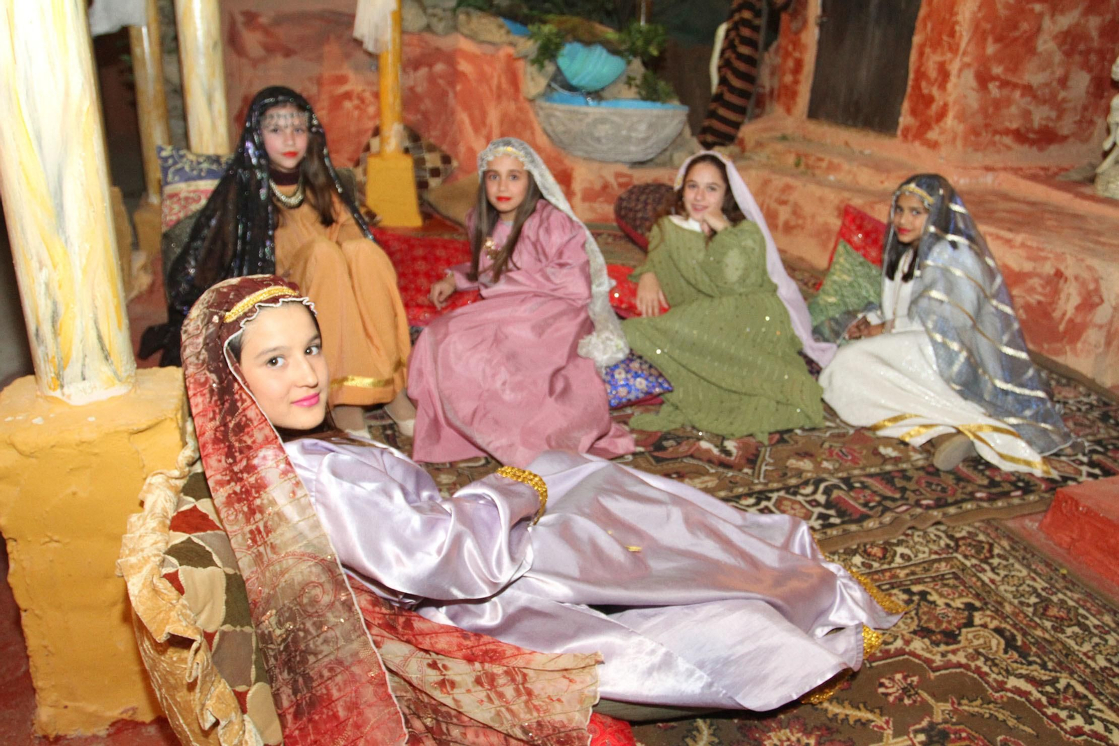 Imágenes de la inauguración del Belén viviente de Beas