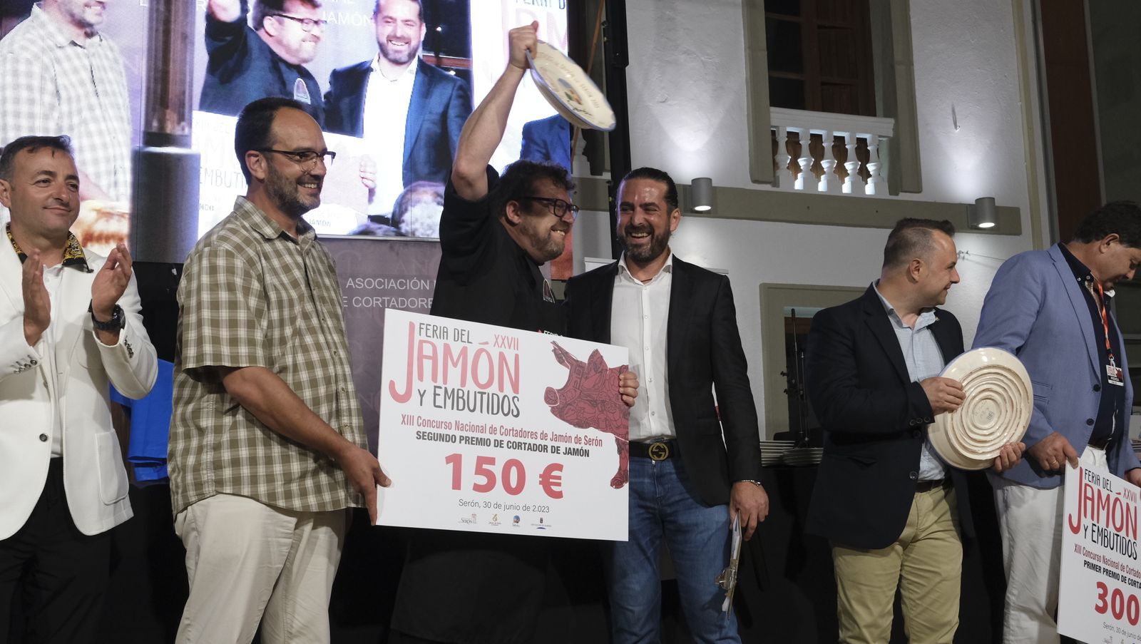 Imágenes del Concurso Nacional de Cortadores de Jamón de Serón