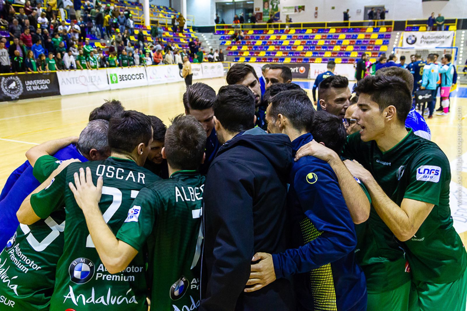 El UMA Antequera hace piña en el Fernando Argüelles.