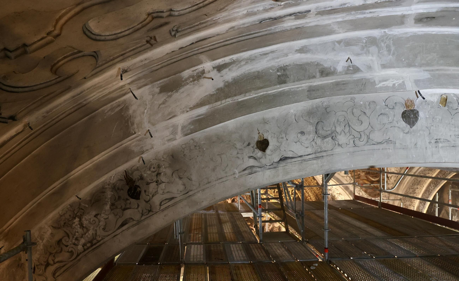 Obras en la Iglesia de La Caridad