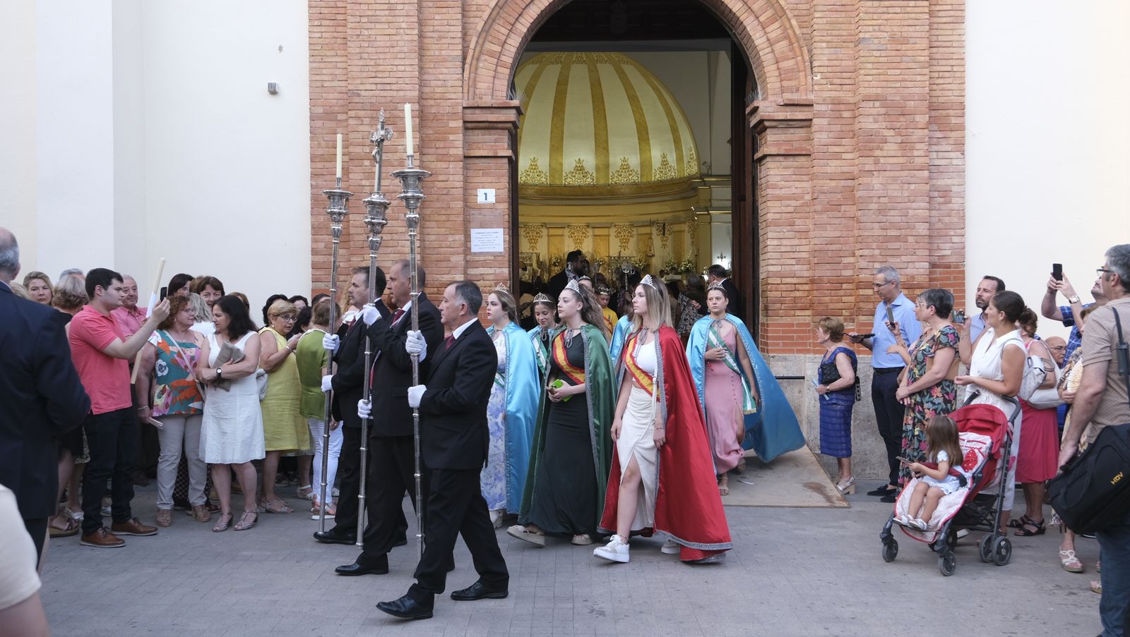 Imágenes de la Procesión de San Isidro, en El Ejido
