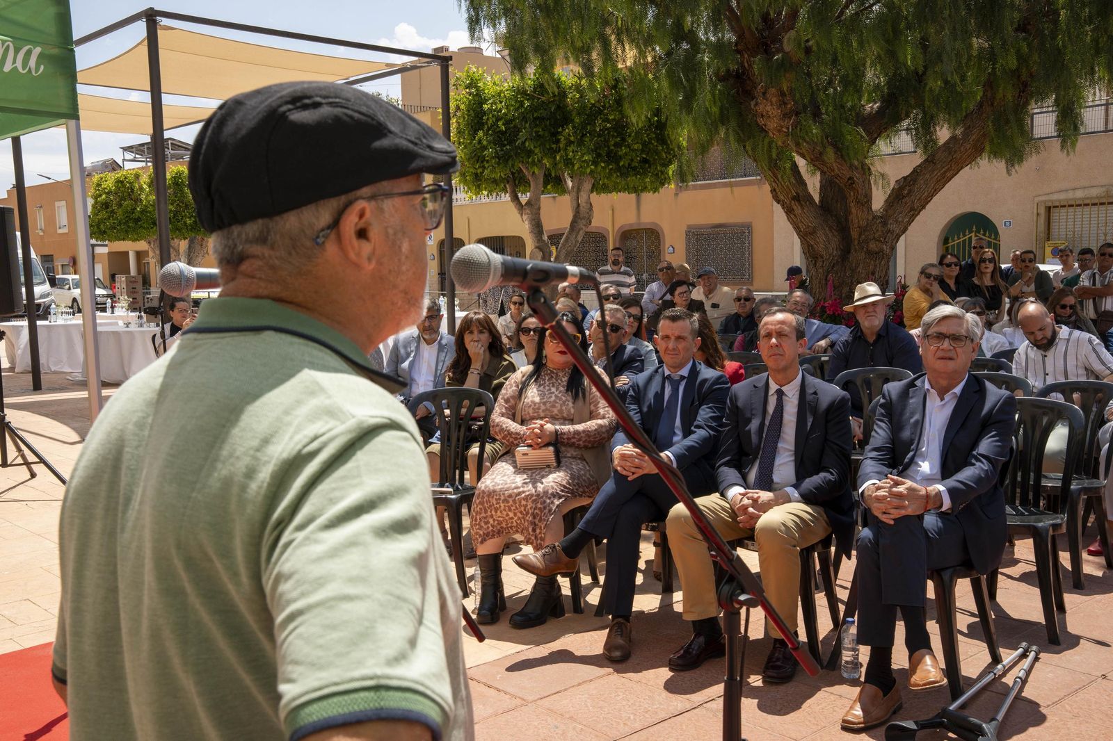 Las imágenes del homenaje a Juan Mañas, víctima del caso Almería