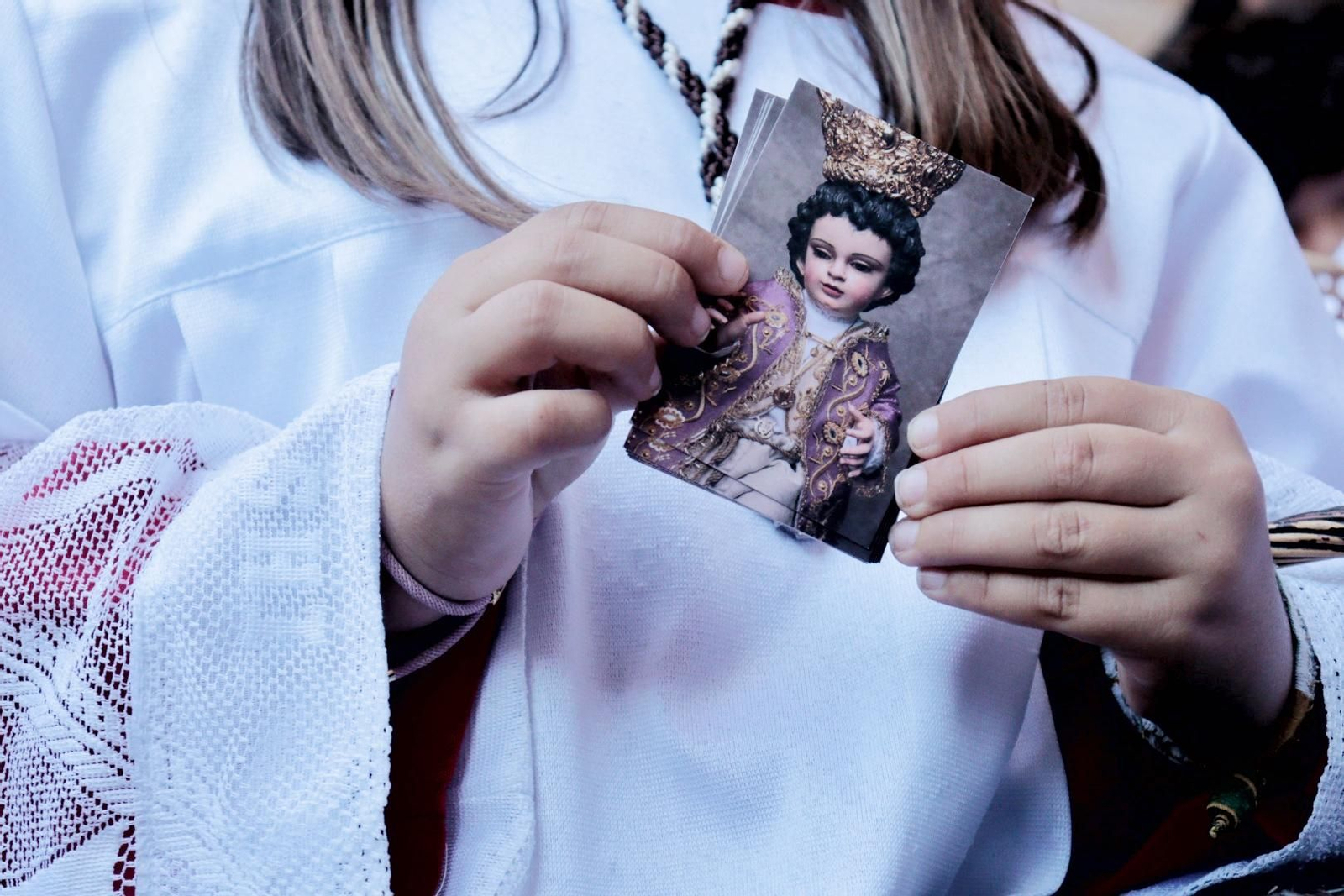 La procesión de la Divina Pastora en Málaga, en fotos