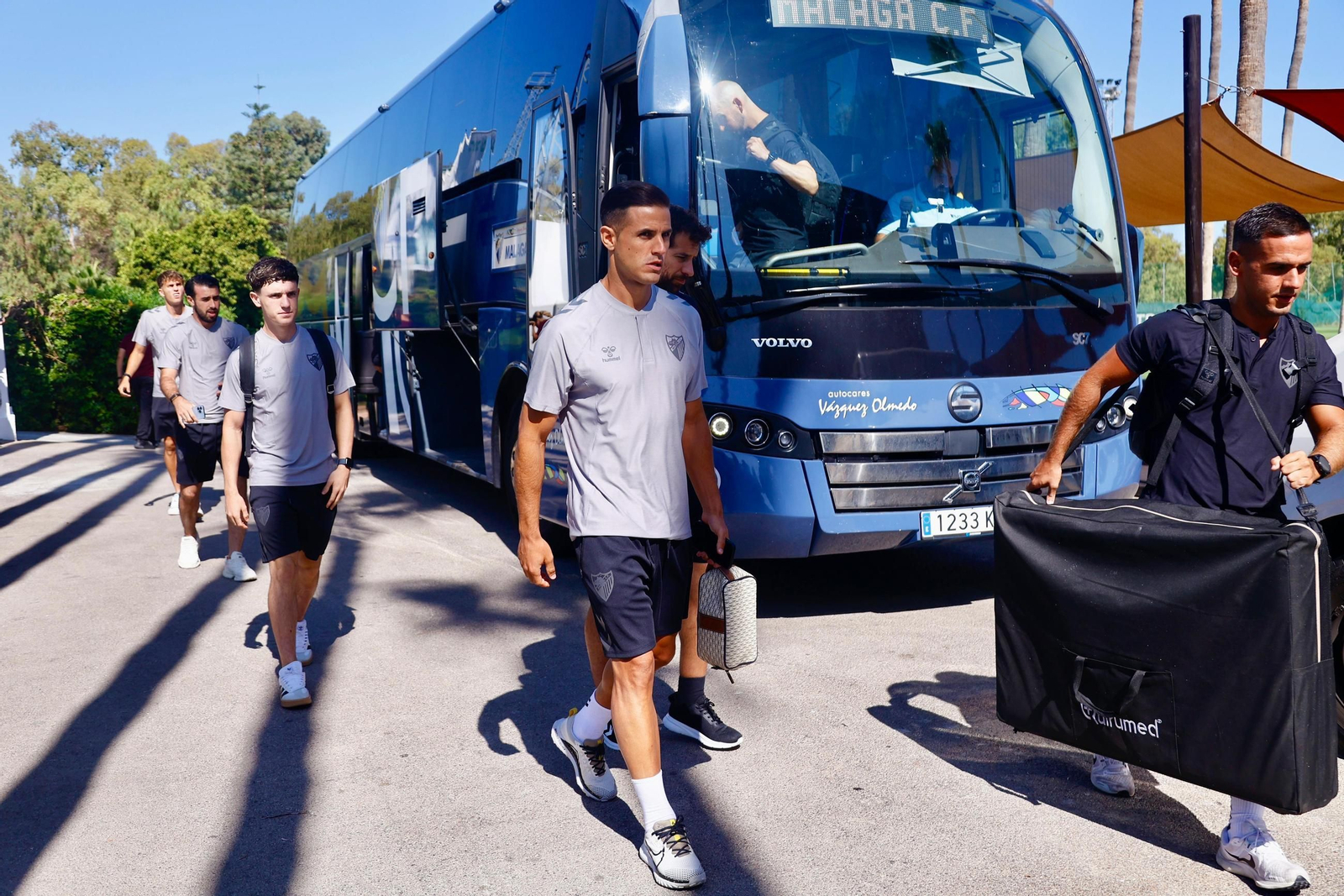 El prepartido del Almería-Málaga CF