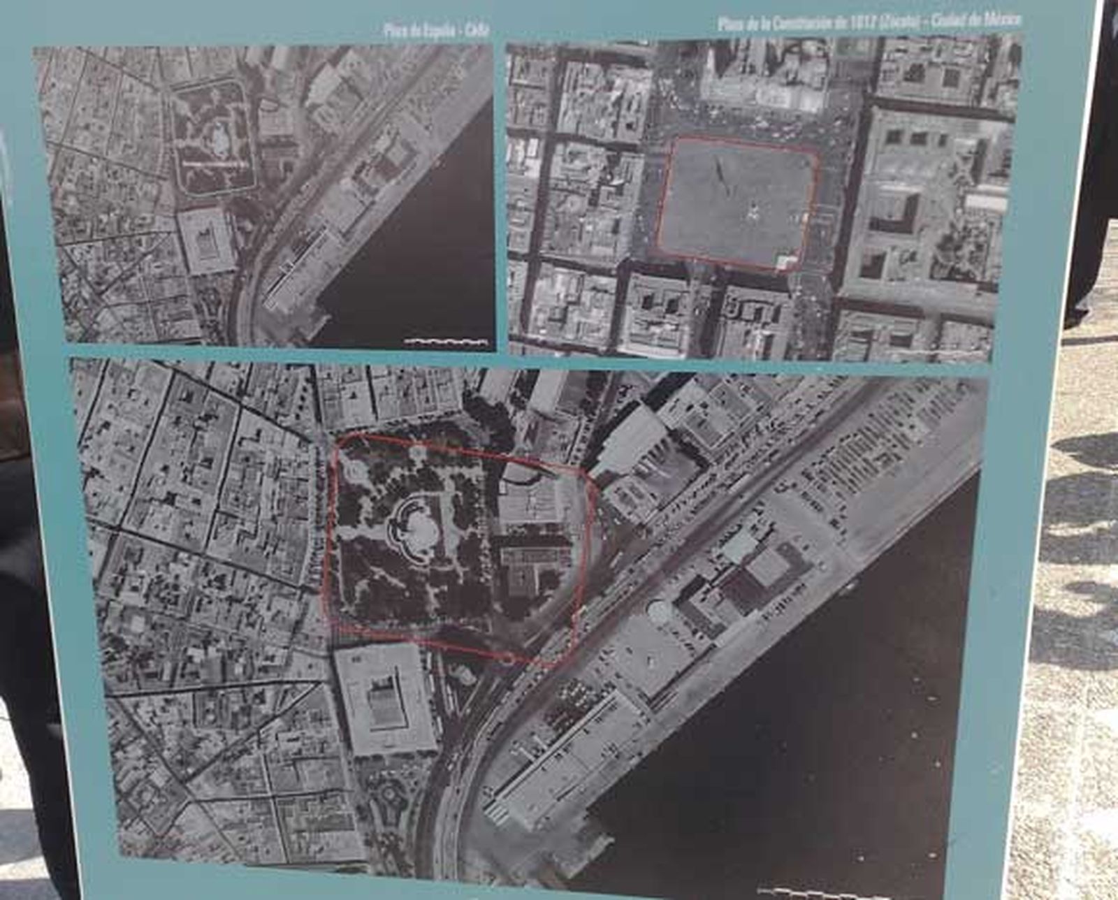 El zócalo mexicano en Cádiz