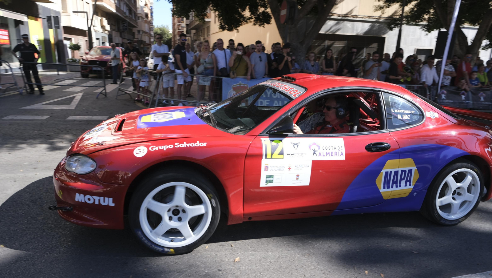 Imágenes de la salida del Rallye Costa de Almería
