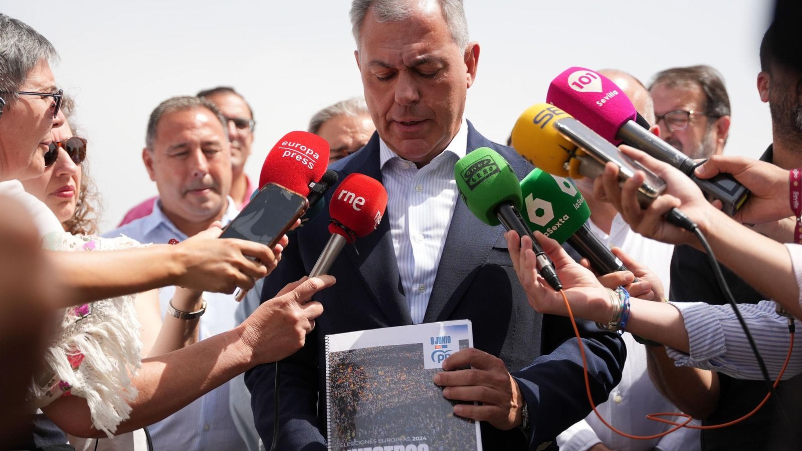 El alcalde de Sevilla, José Luis Sanz.