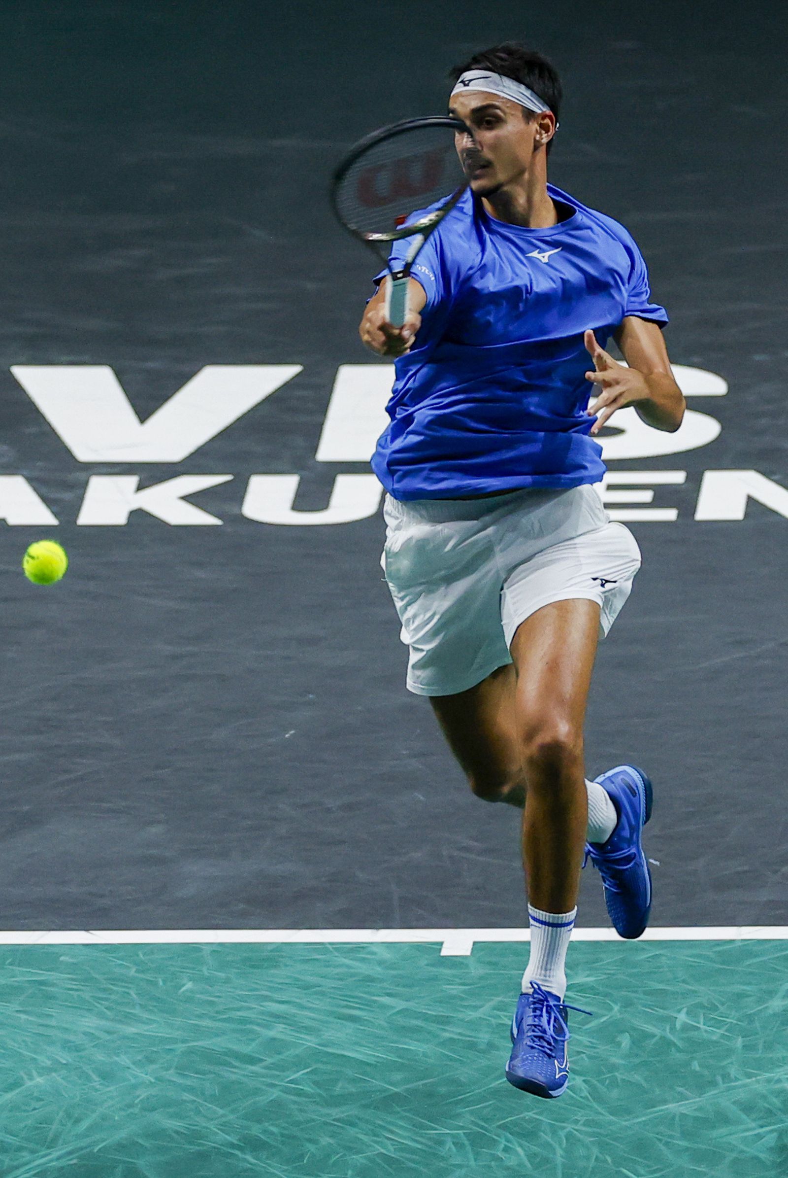 Denis Shapovalov - Lorenzo Sonego, en la Copa Davis de Málaga