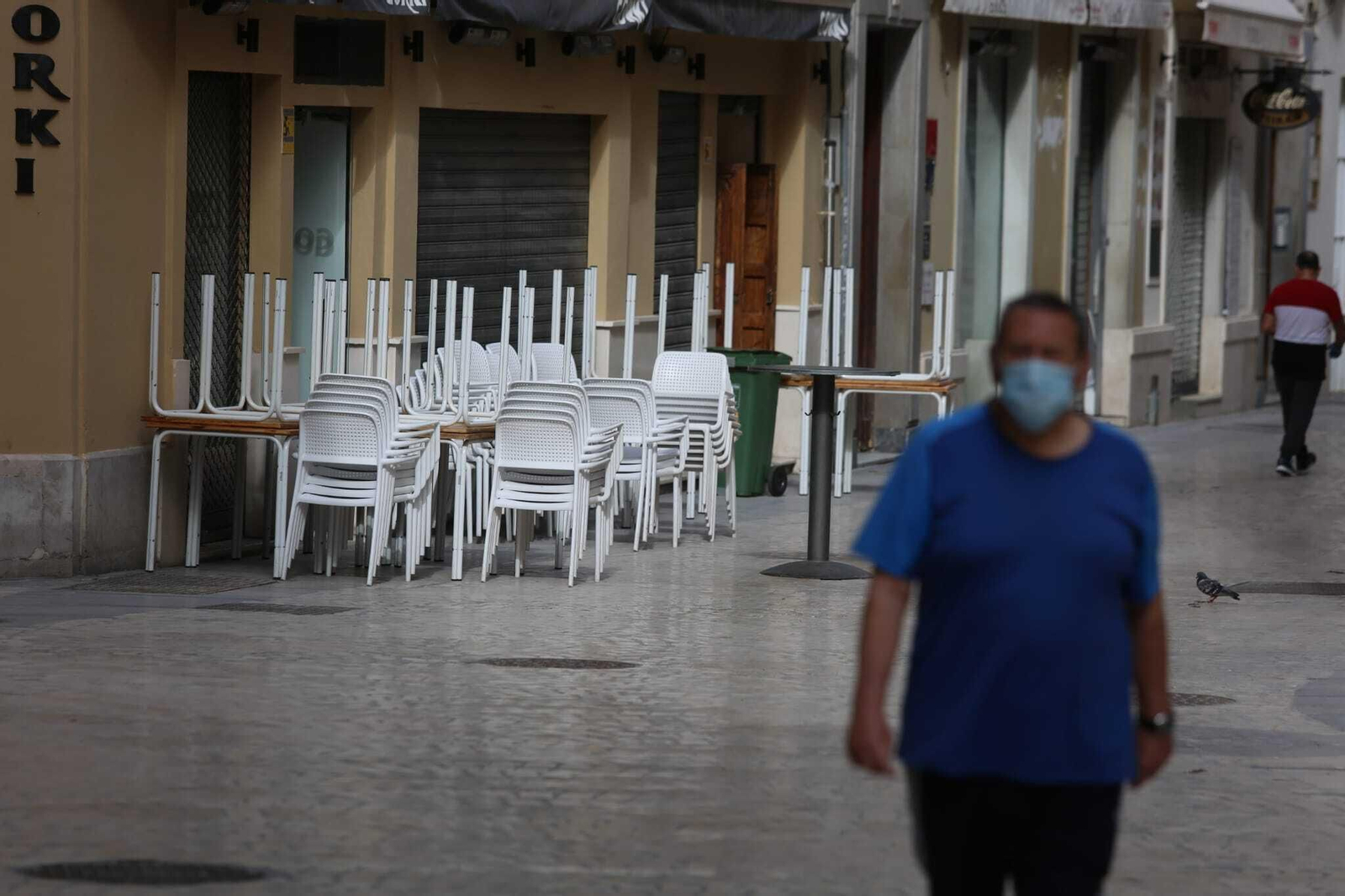 Las fotos de la primera jornada de la fase 0 de la desescalada en Málaga Las fotos de la primera jornada de la fase 0 de la desescalada en Málaga