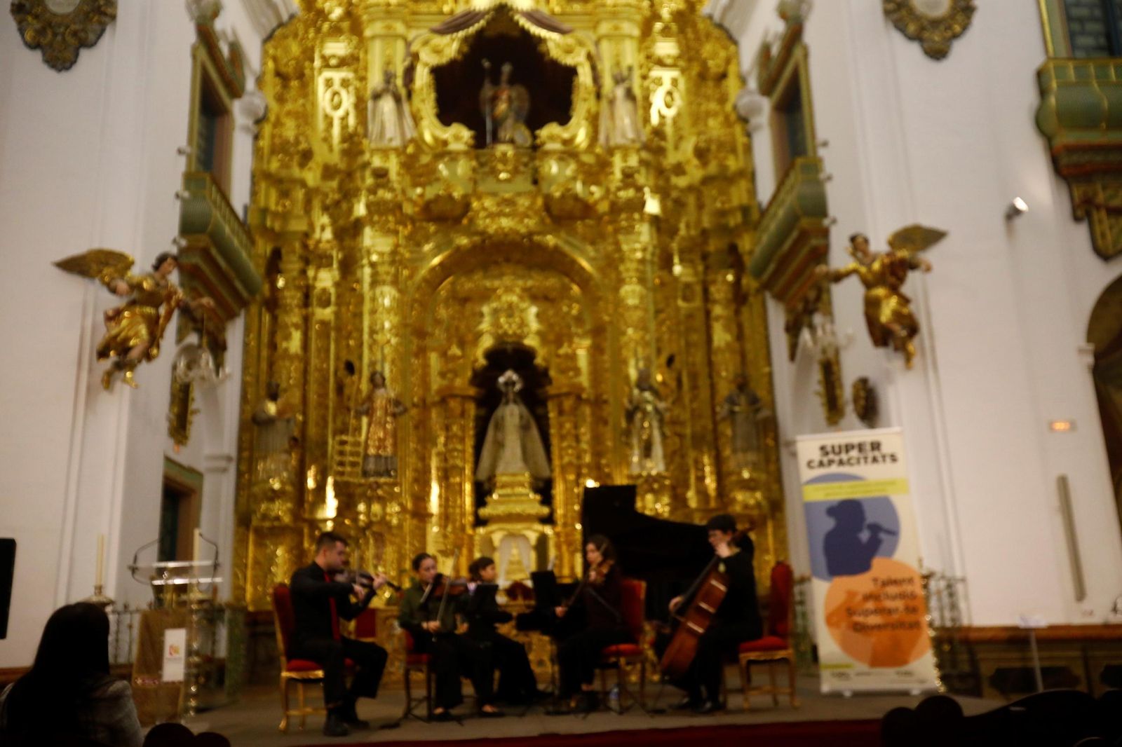 El concierto Supercapacidades 2.0 del ciclo 'Navidad en el Palacio de la Merced, en imágenes