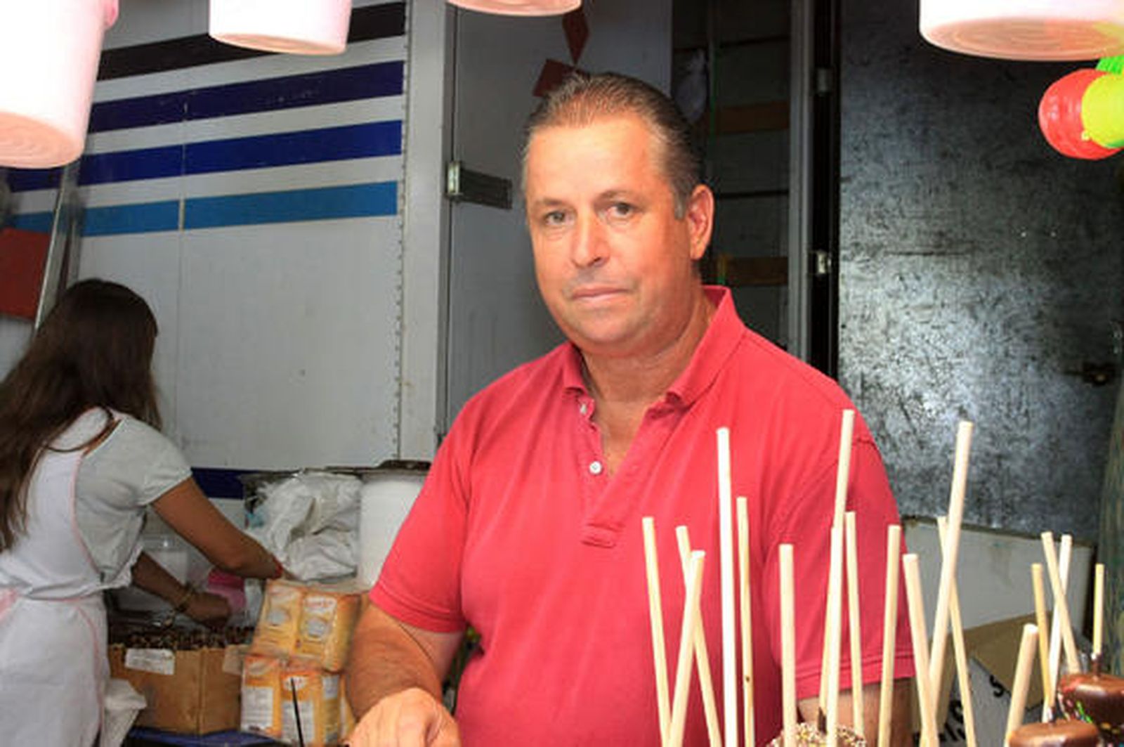 Imágenes del tercer día de feria de las Colombinas.

Foto: Alberto Dom?uez