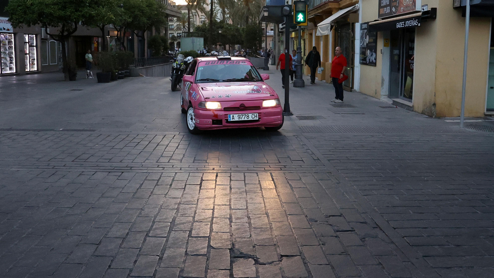Salida del Rally Ciudad de Jerez 2024