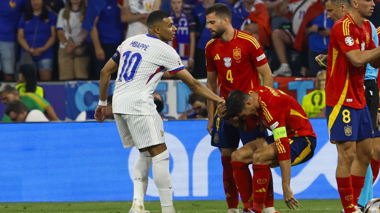 Las mejores imágenes del España - Francia