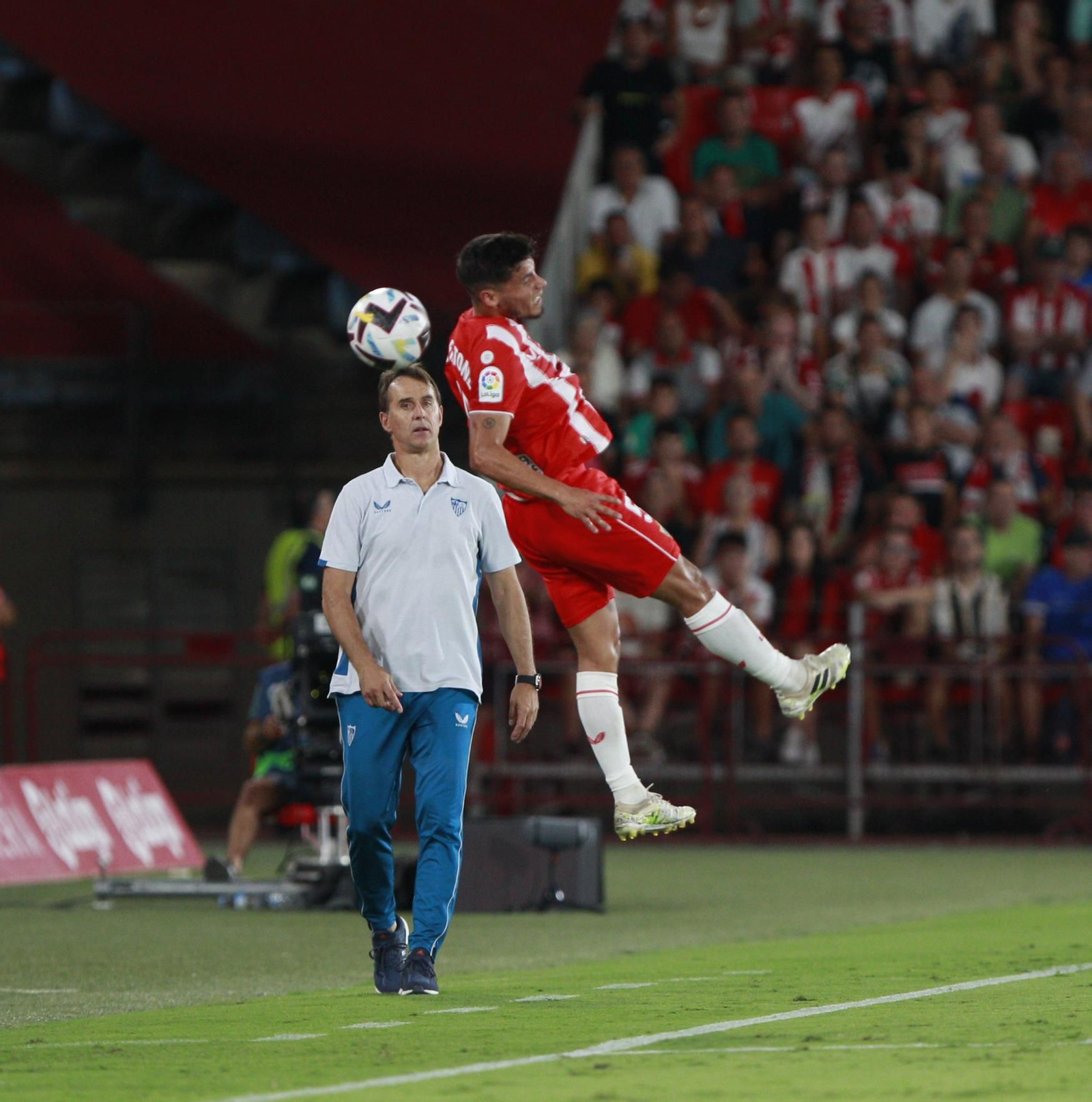 Imágenes del partido U.D. Almería-Sevilla F.C.