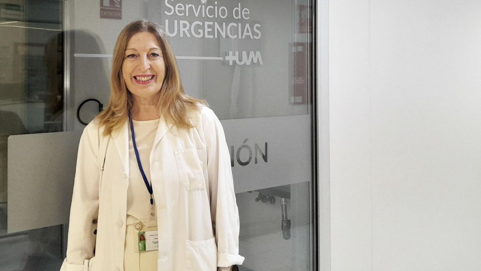 La jefa de las Urgencias del Hospital Virgen Macarena, Carmen Navarro.