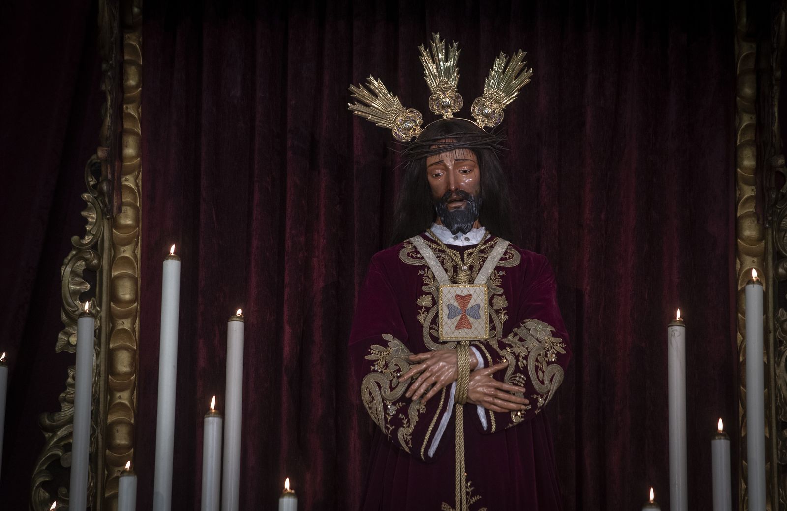 Viernes del Cautivo en San Ildefonso