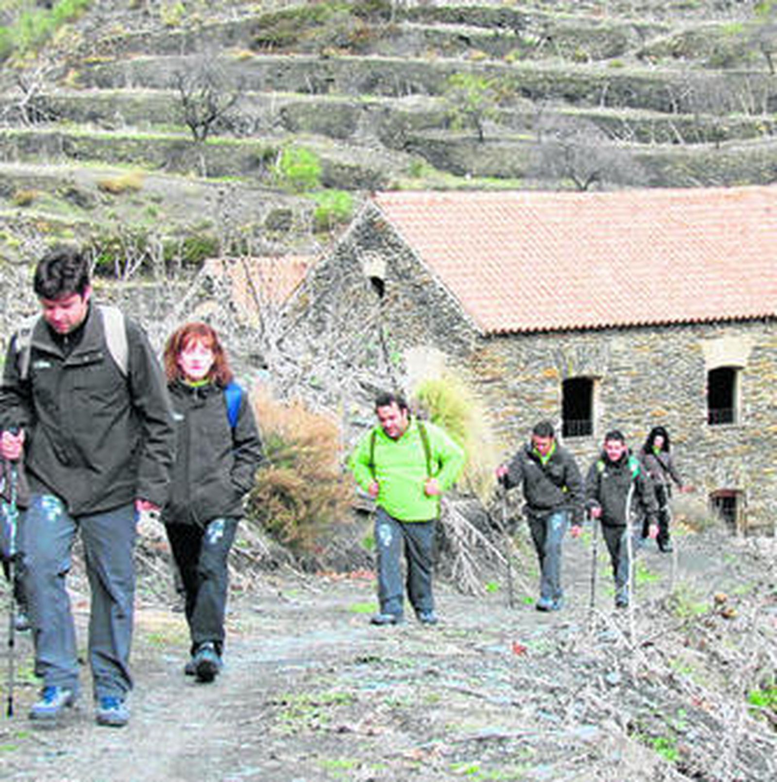 La Alpujarra es un punto clave para practicar el senderismo.