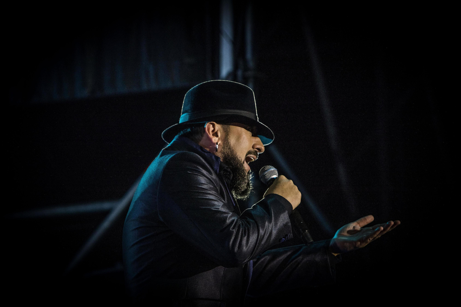 Selu Figuereo cumplió con 4.000 espectadores en dos horas de concierto.