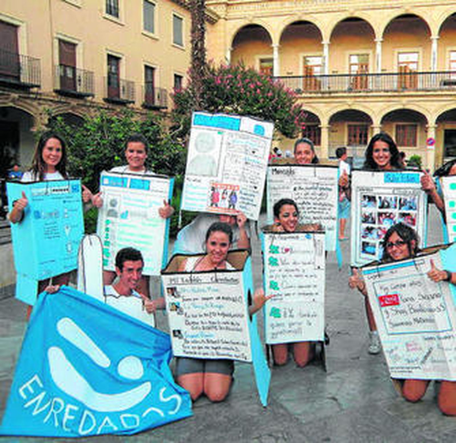 El equipo de Enredados ganó el premio al mejor disfraz.