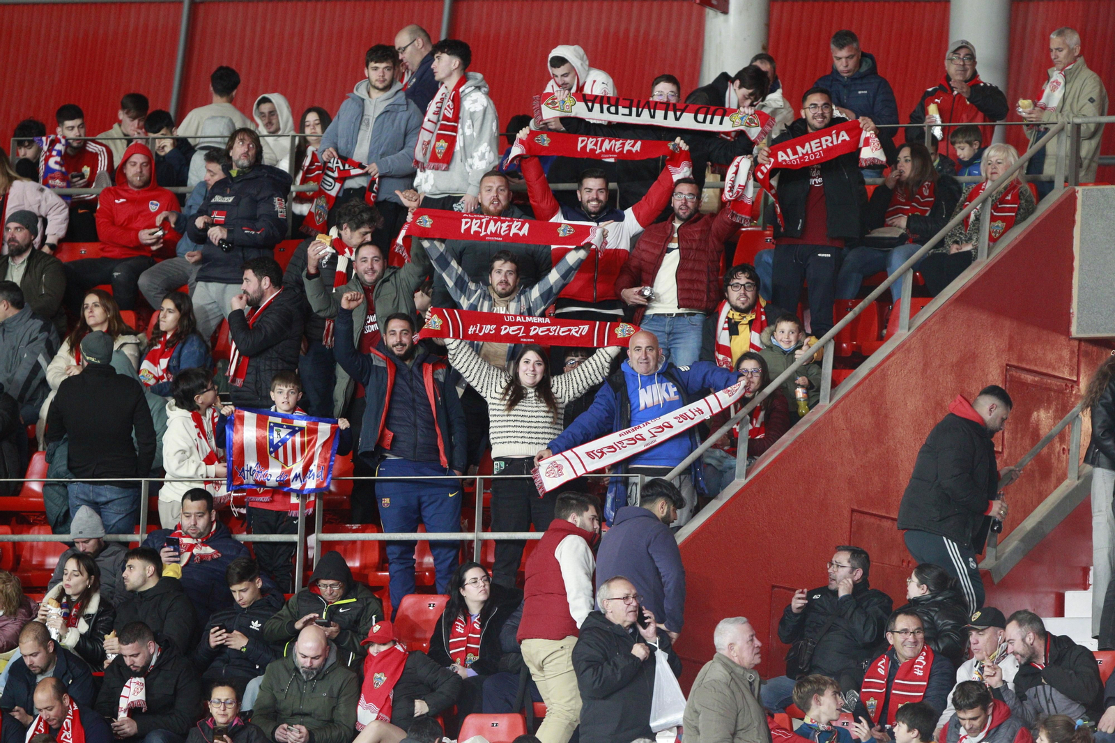 Las mejores imágenes del partido U.D. Almería-Atlético de Madrid