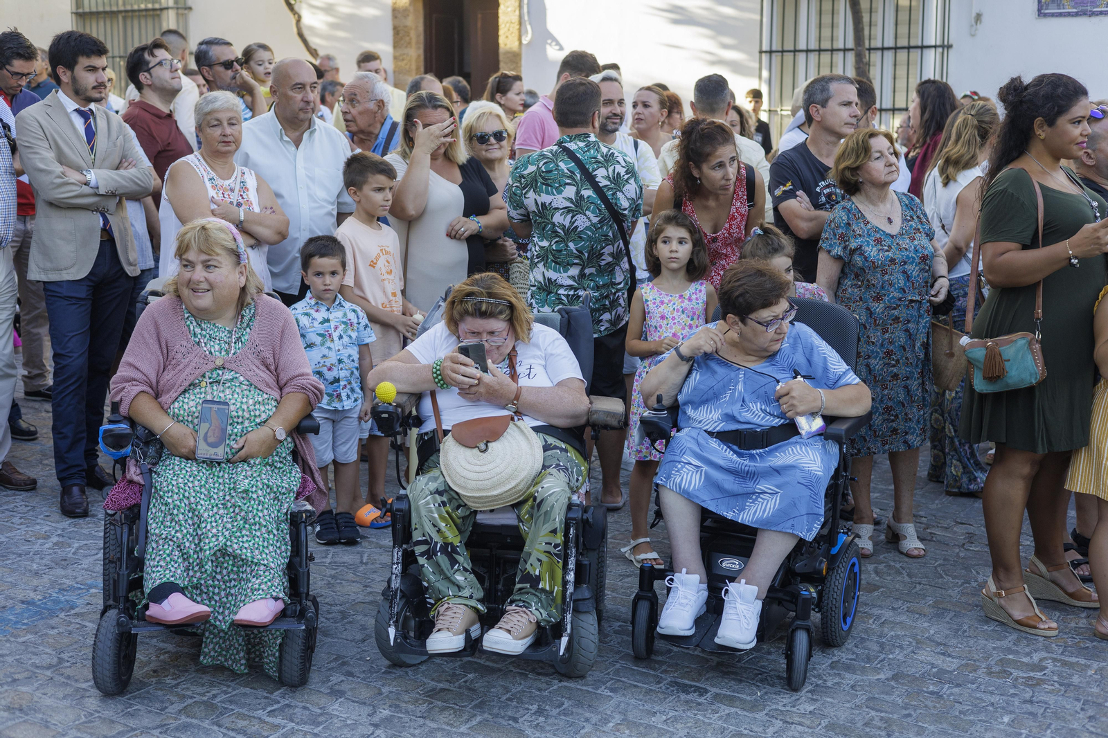La procesión de la Divina Pastora de San Fernando, en imágenes