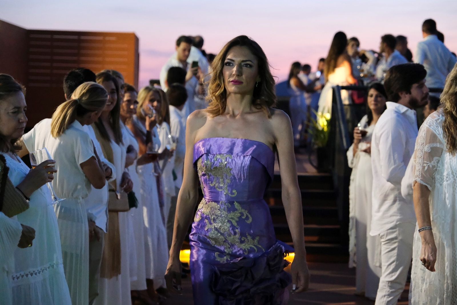 La Fiesta Blanca La Terraza Eurostars Palace de Córdoba, en imágenes