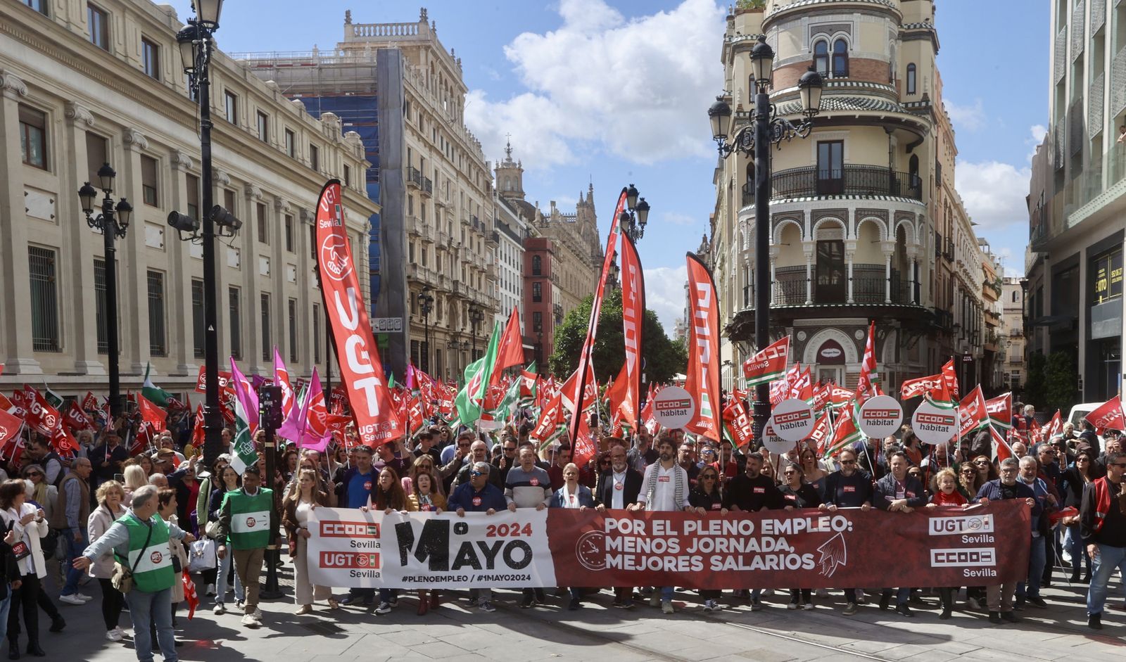 Manifestación día internacional del Trabajo