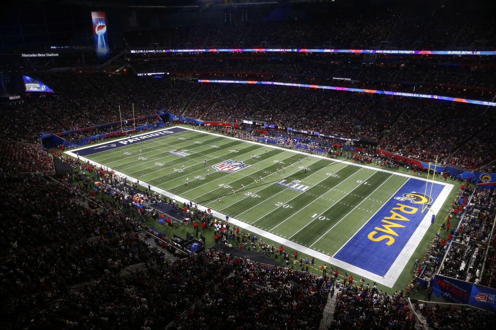 Las imágenes de la final de la Super Bowl