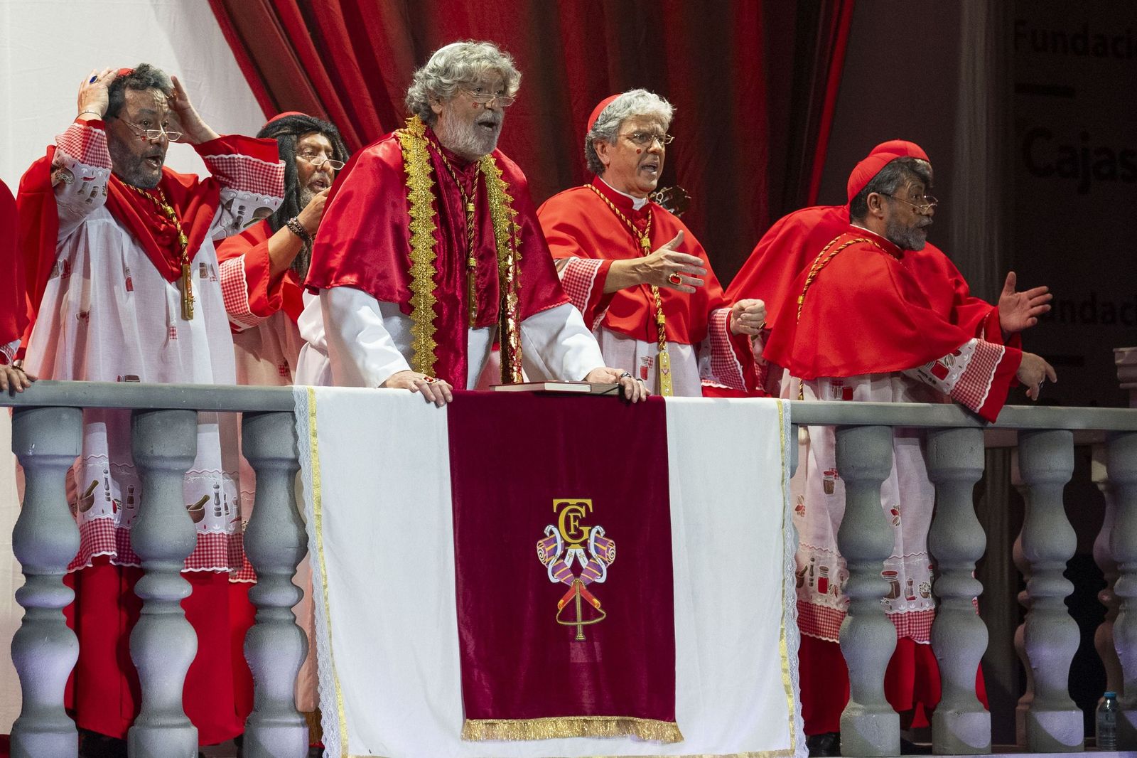 La chirigota del Yuyu, 'Los que van a coger papa'.