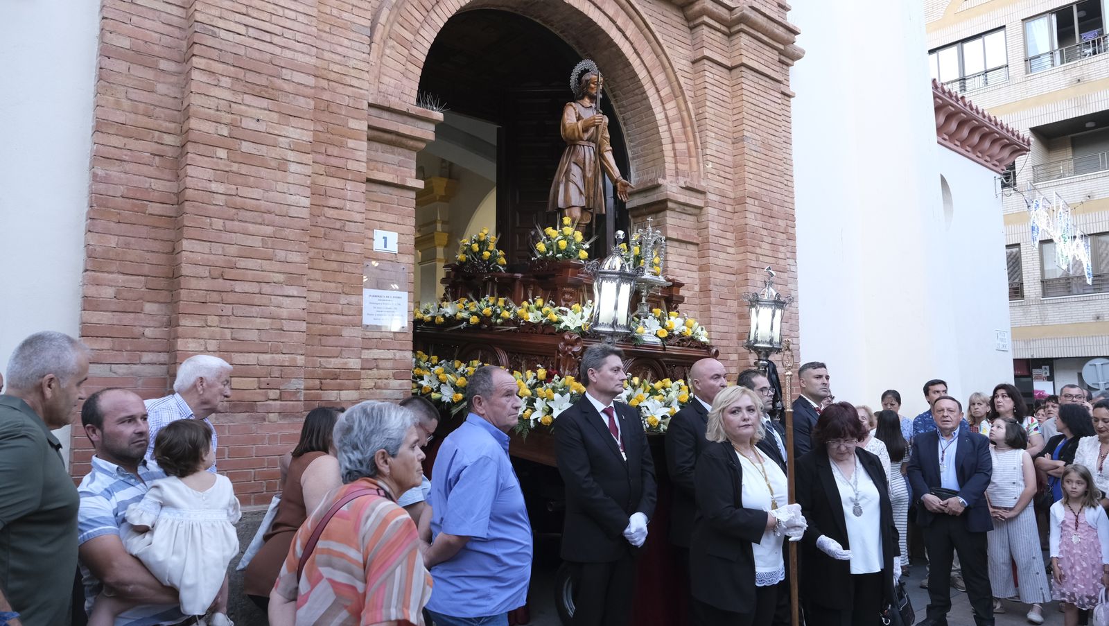 La procesión de San Isidro en El Ejido, en imágenes
