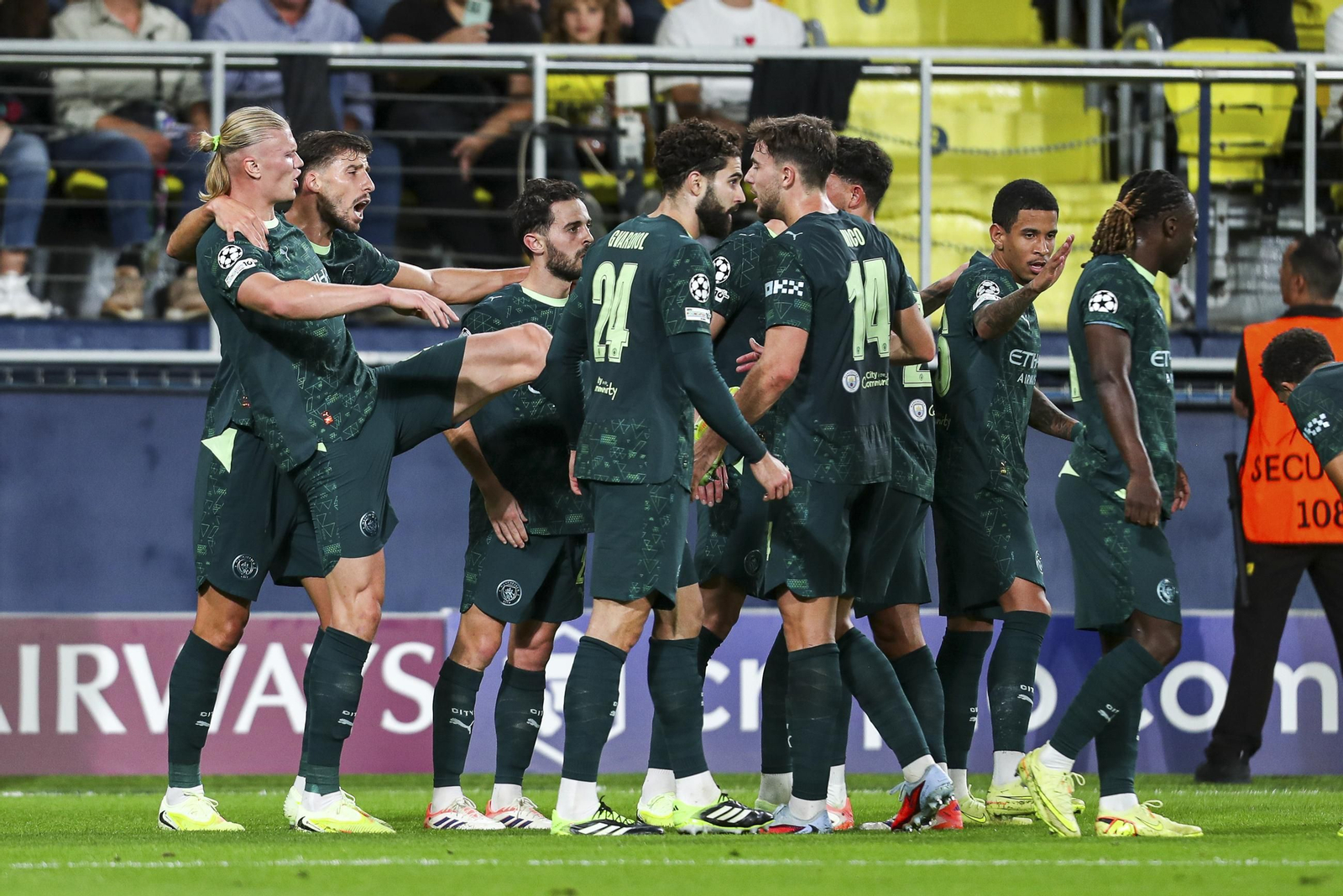 Las fotos del Villarreal-Manchester City