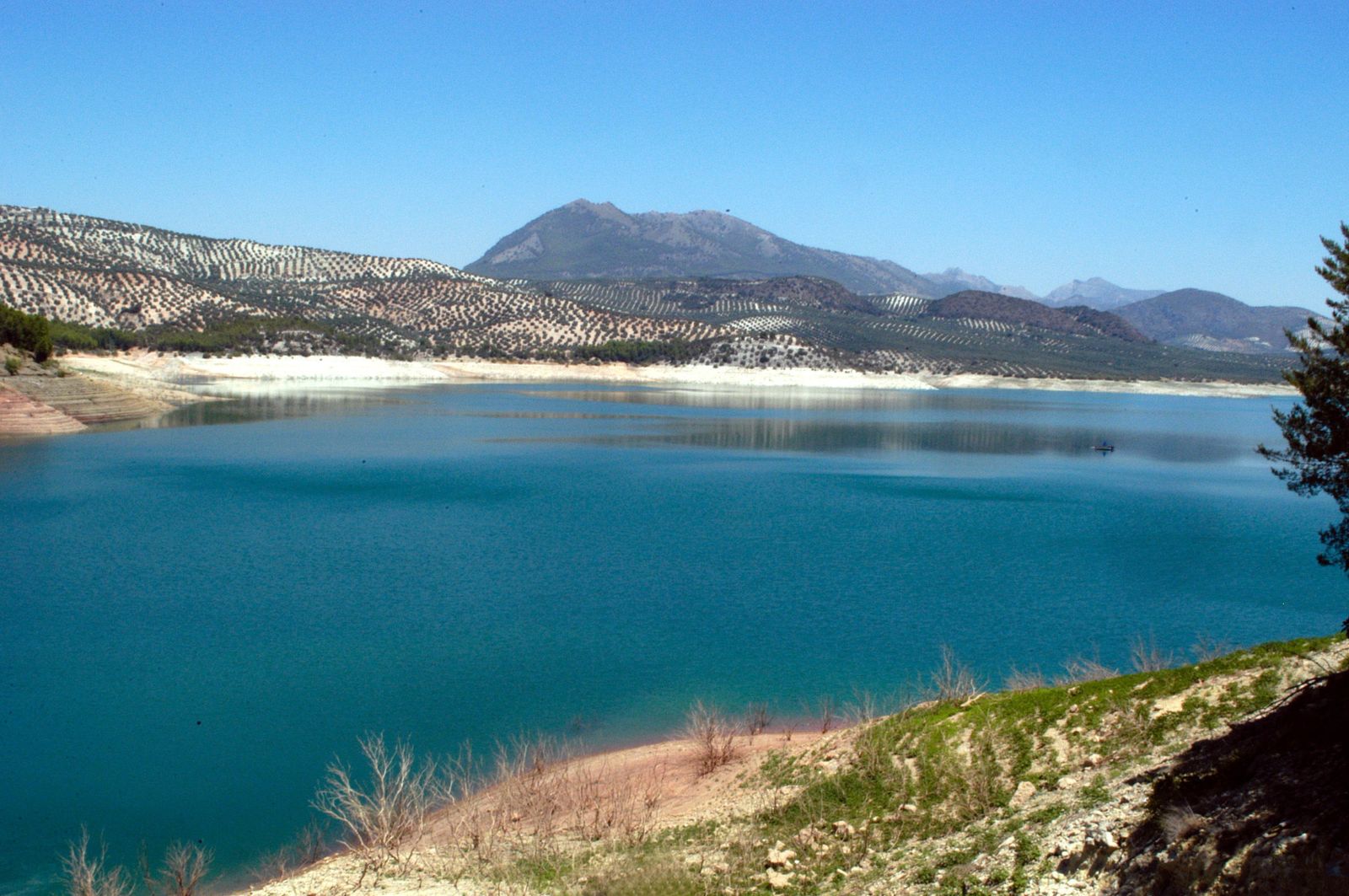 Pantano de Iznájar.