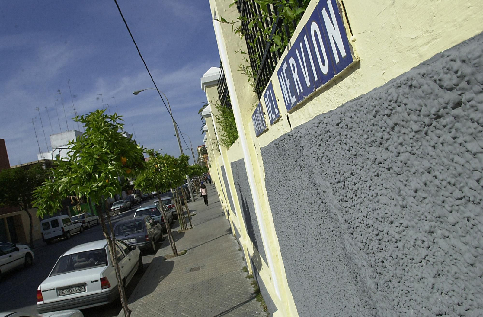 La calle Marqués de Nervión, donde ocurrieron los hechos.