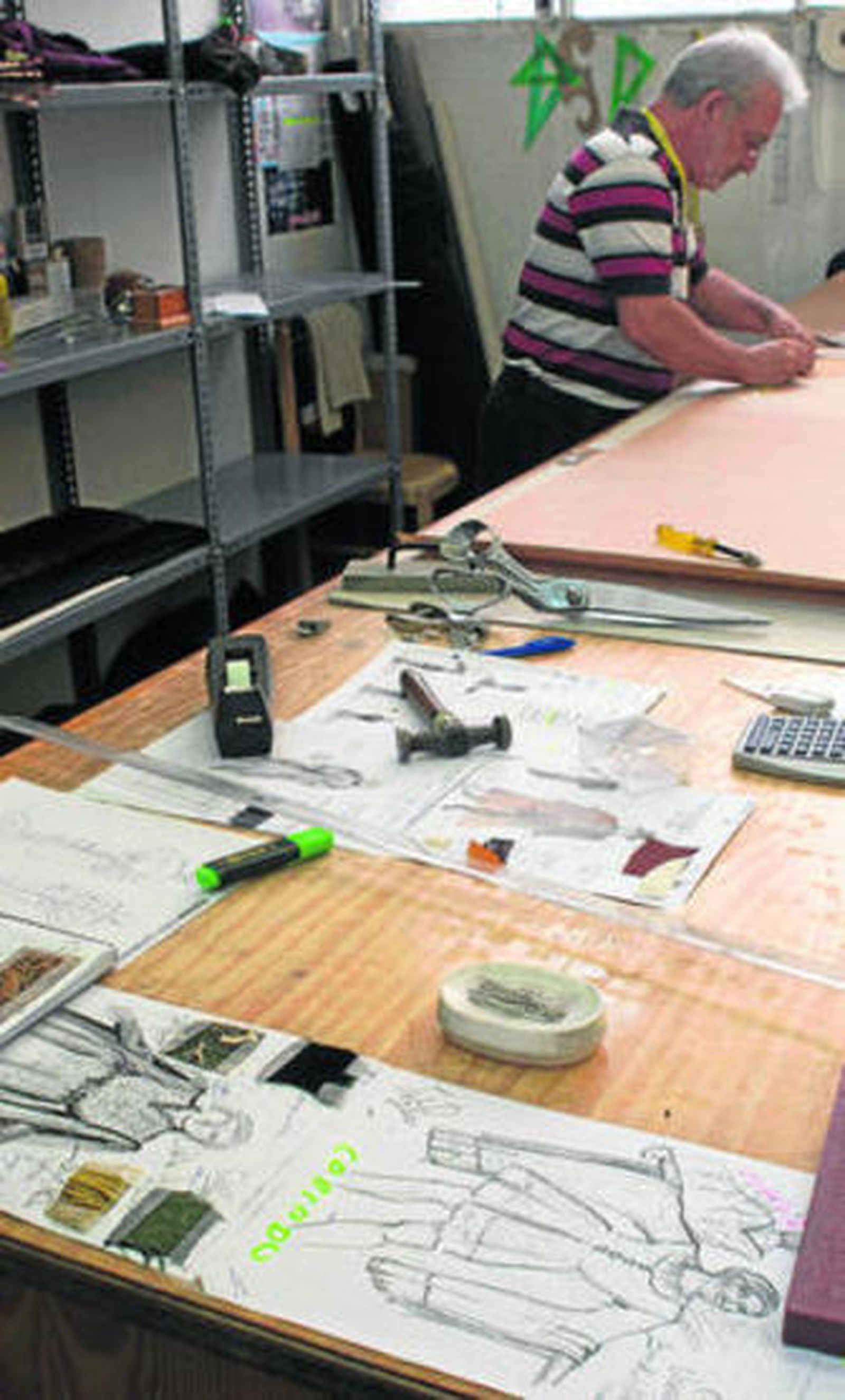 Un vestuario fiel a la producción original de 1985