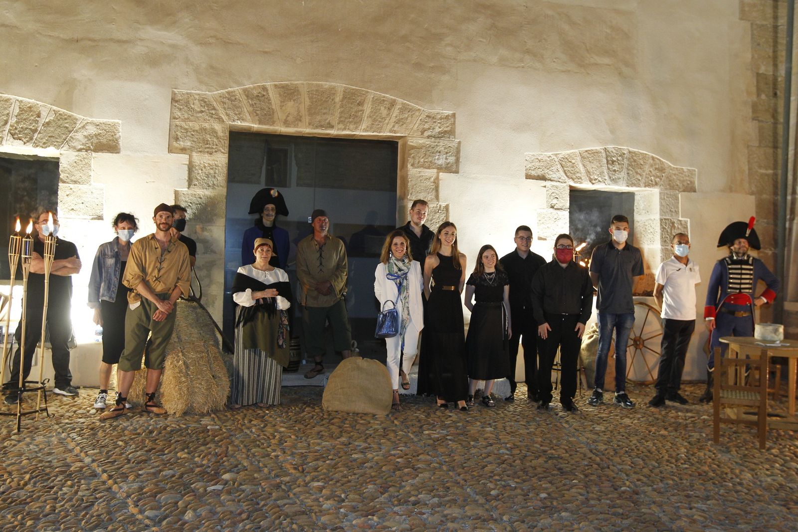 Historia teatralizada del castillo de Guardias Viejas. El Ejido
