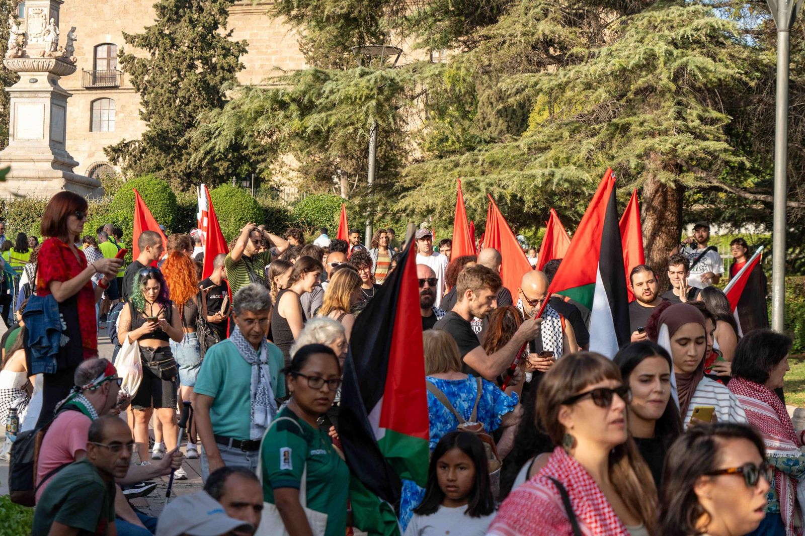 Granada vuelve a solidarizarse con Gaza y Palestina
