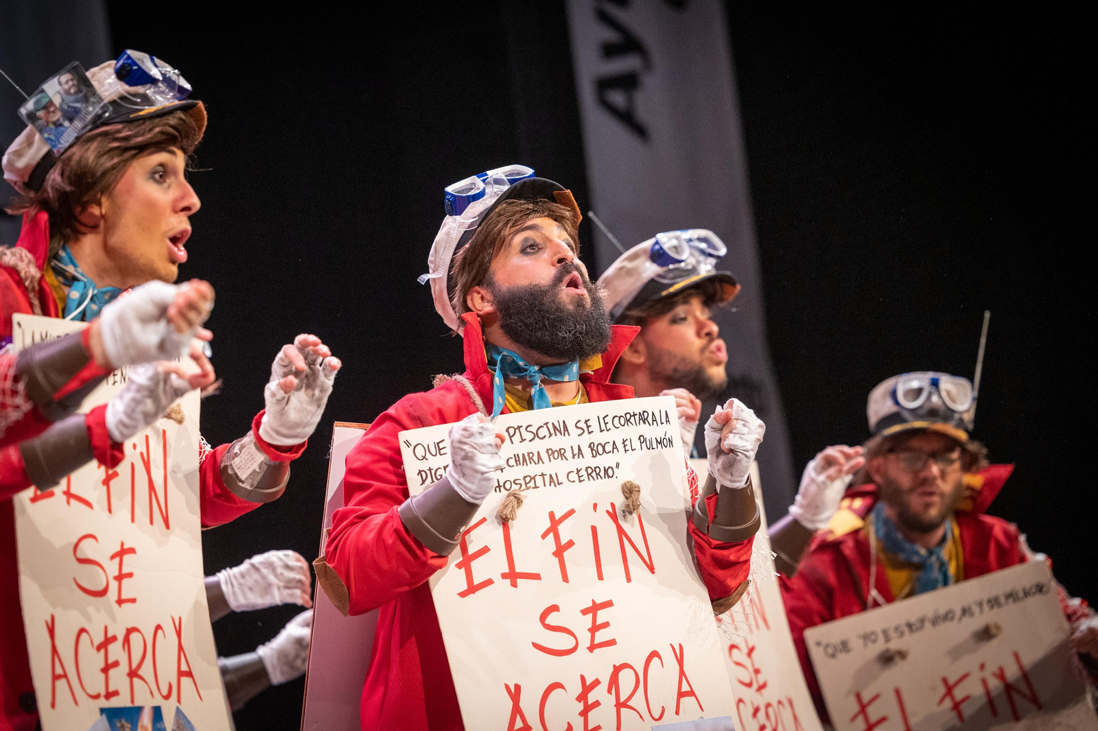 Chirigota 'La alegría de Cai (los apocalípticos)'