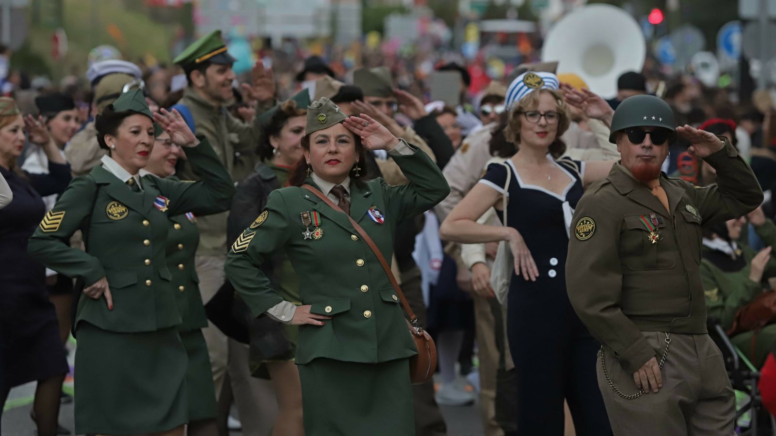 Cabalgata del Carnaval Especial en imágenes