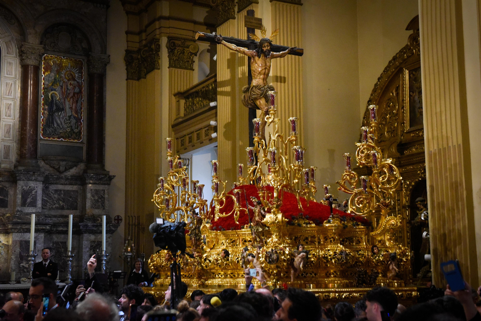 Las imágenes de la Hermandad de La Sed en la Semana Santa de Sevilla 2024