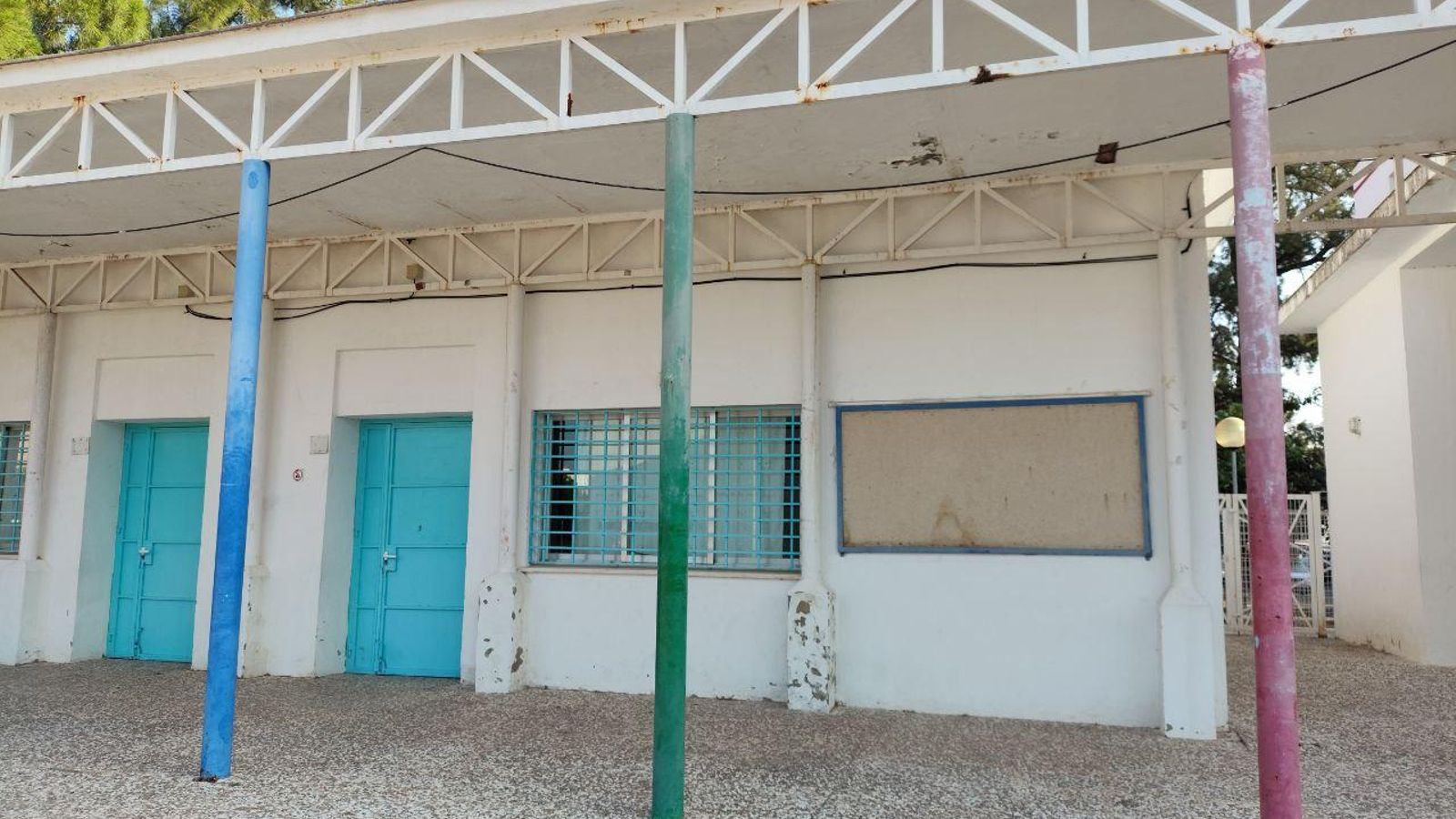 Otra zona del colegio.