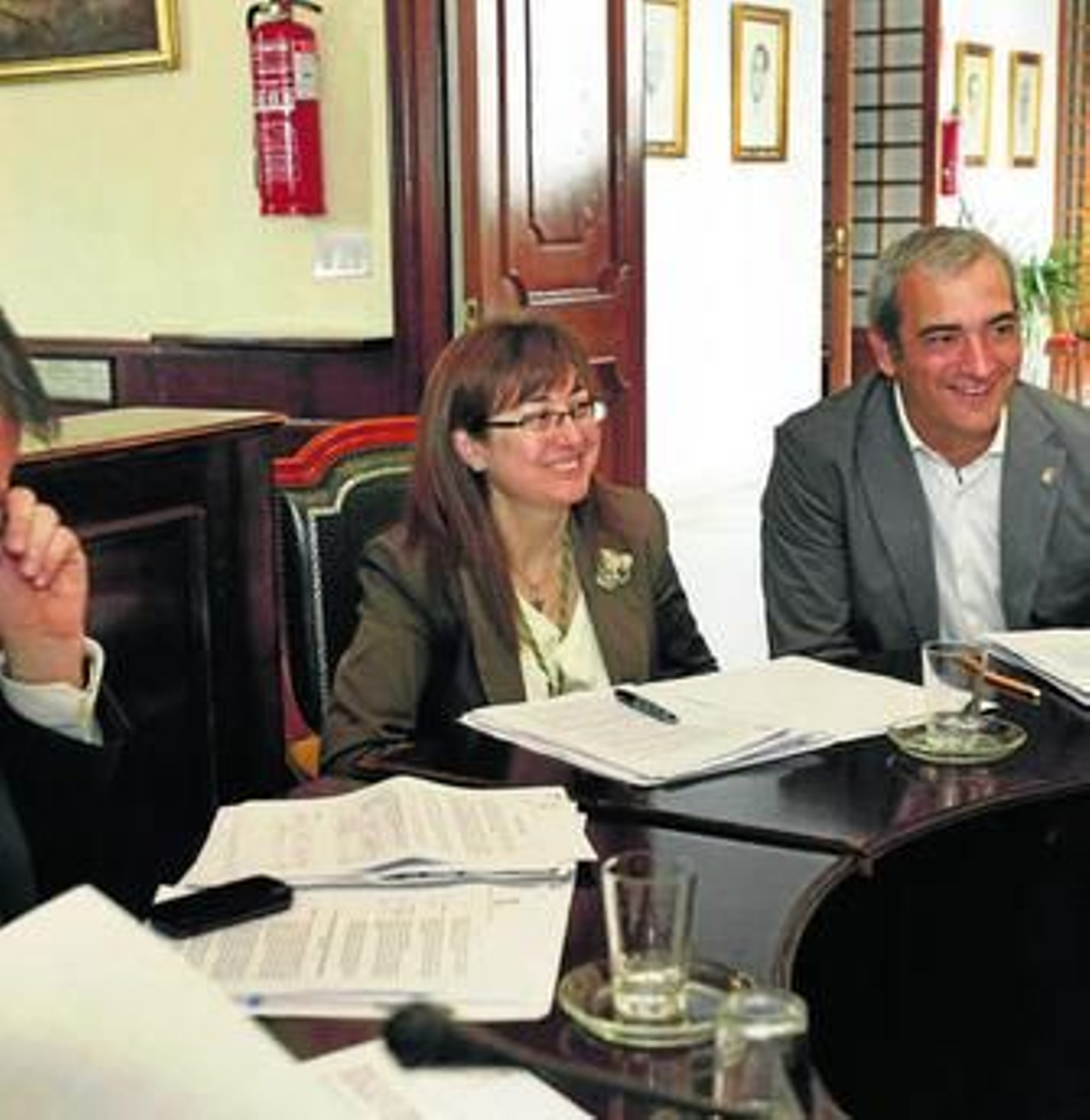 Carmen Cebrián González tomó ayer posesión como nueva concejala no adscrita de la Corporación.