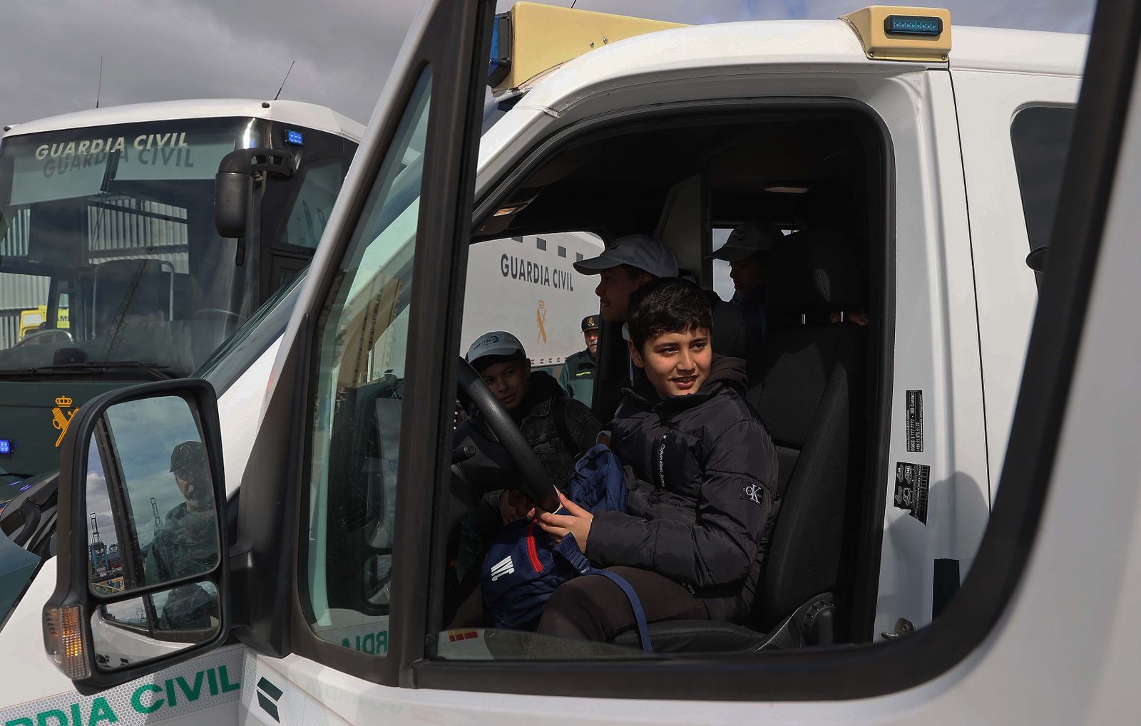 Imágenes del Día Europeo del 112 celebrado en el Puerto de Algeciras