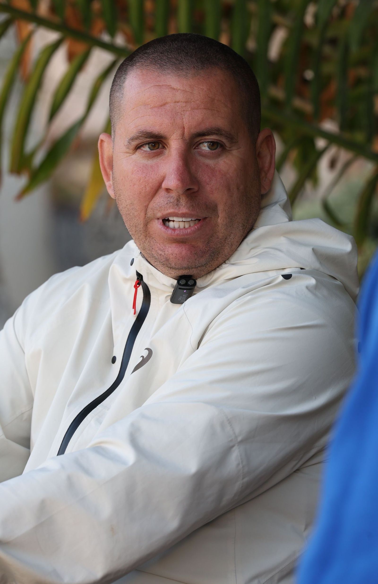 Koke, durante la entrevista.