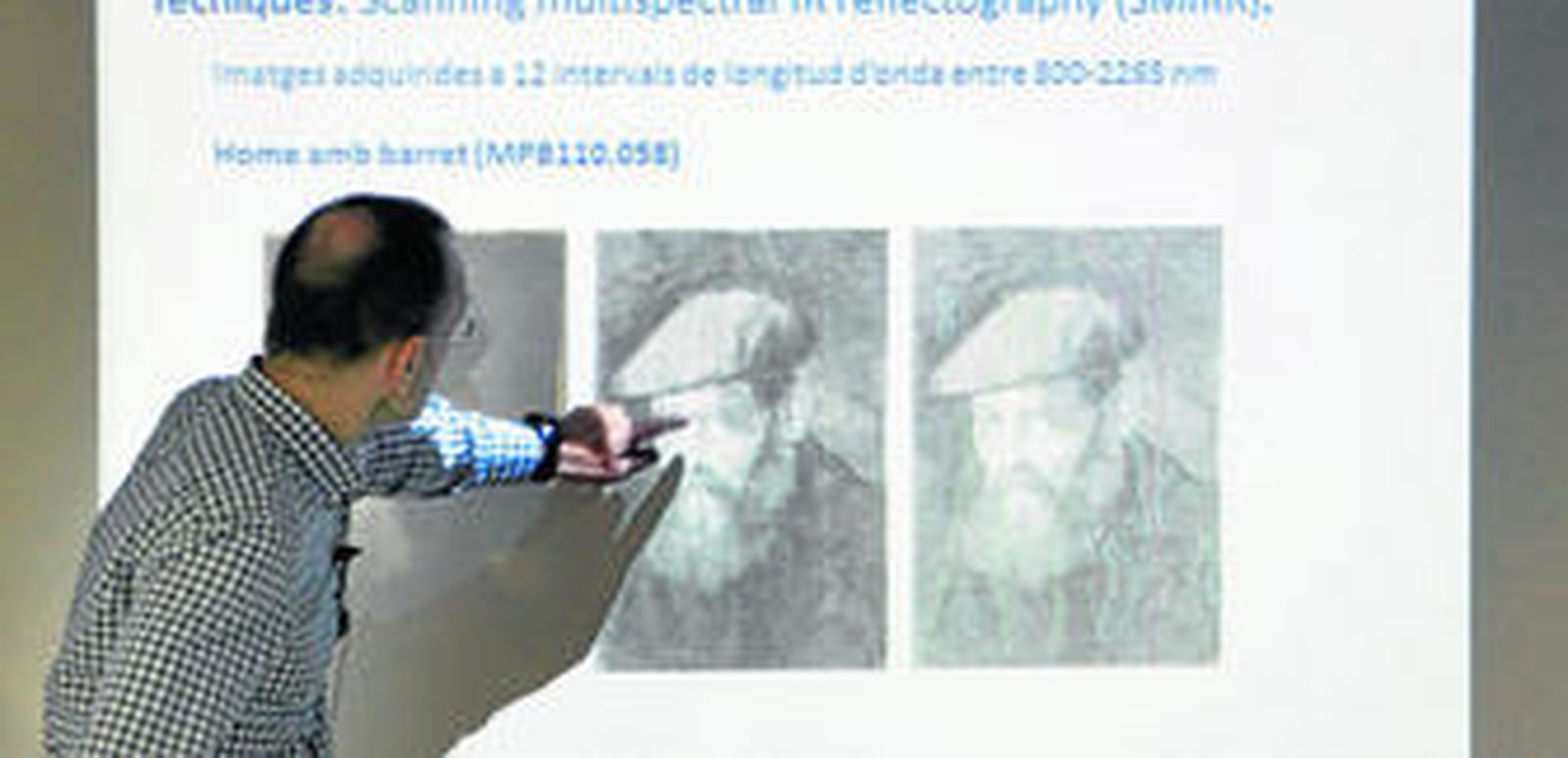 Uno de los expertos en la presentación del informe, ayer, en Barcelona.