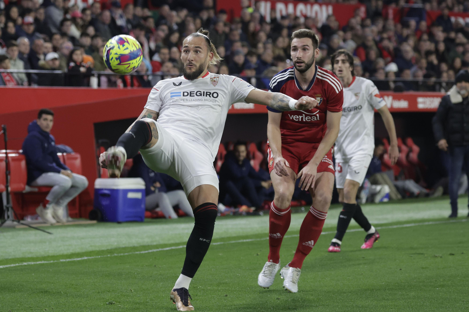 Las imágenes del Sevilla  Osasuna