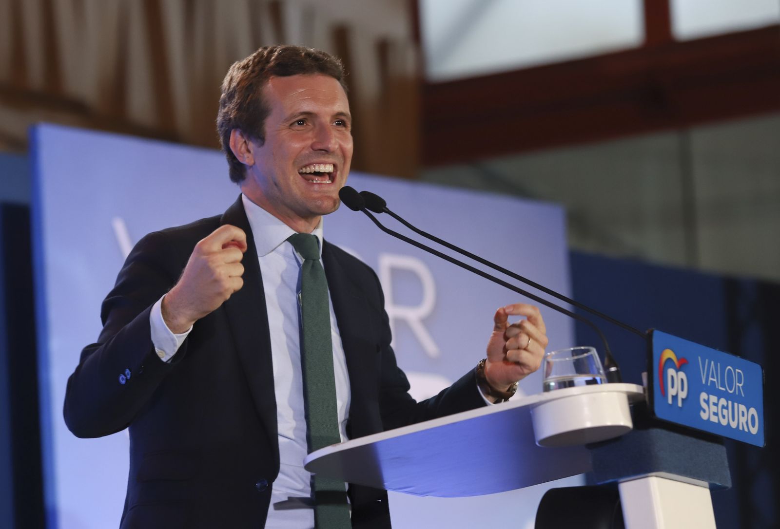 Las fotos del mitin de Pablo Casado en Málaga