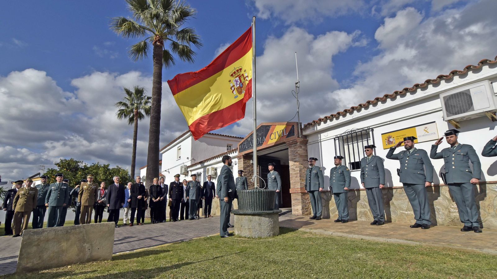 Las fotos del homenaje de Castellar a la Guardia Civil.