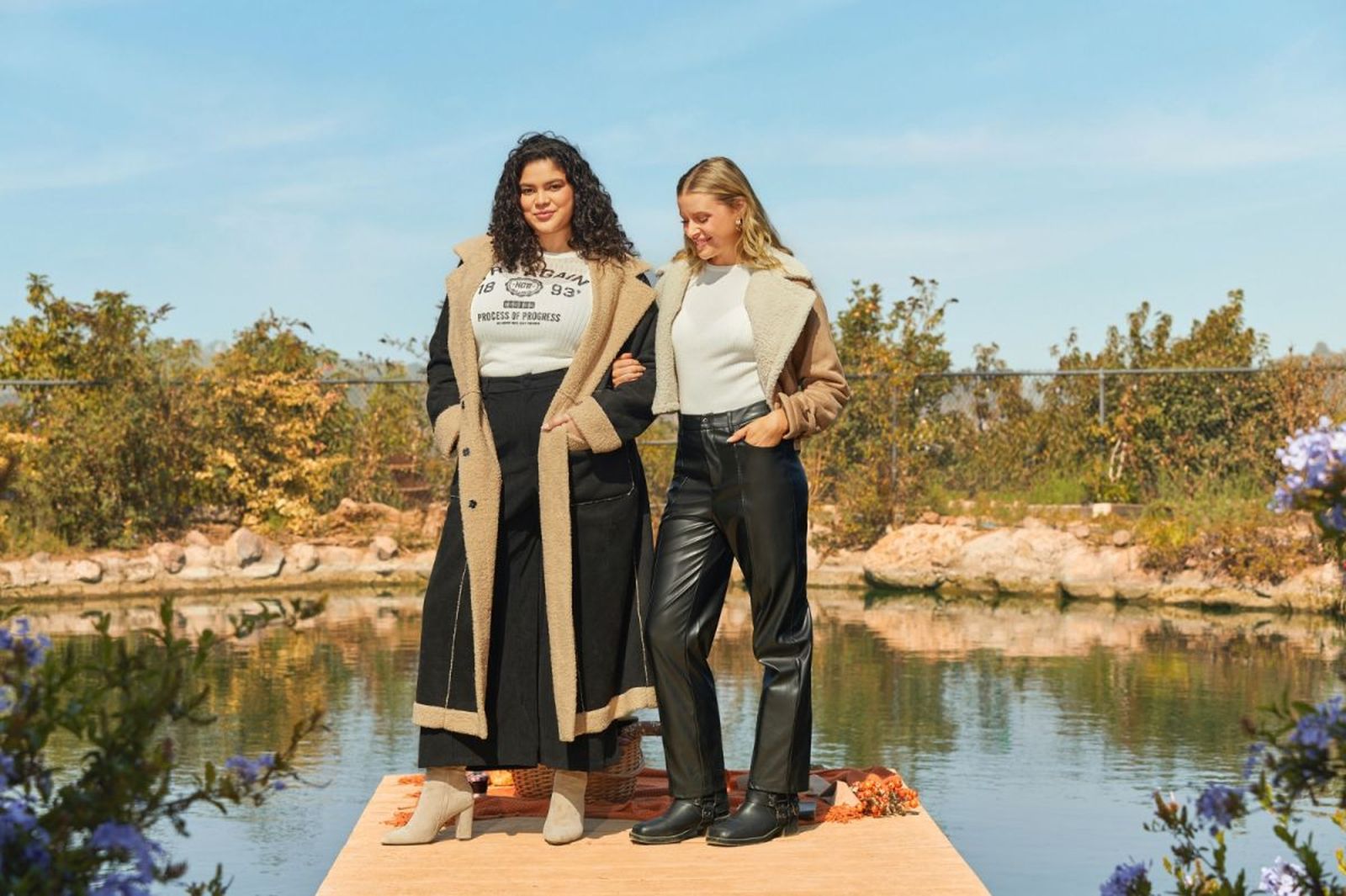 Modelos de moda femenina.